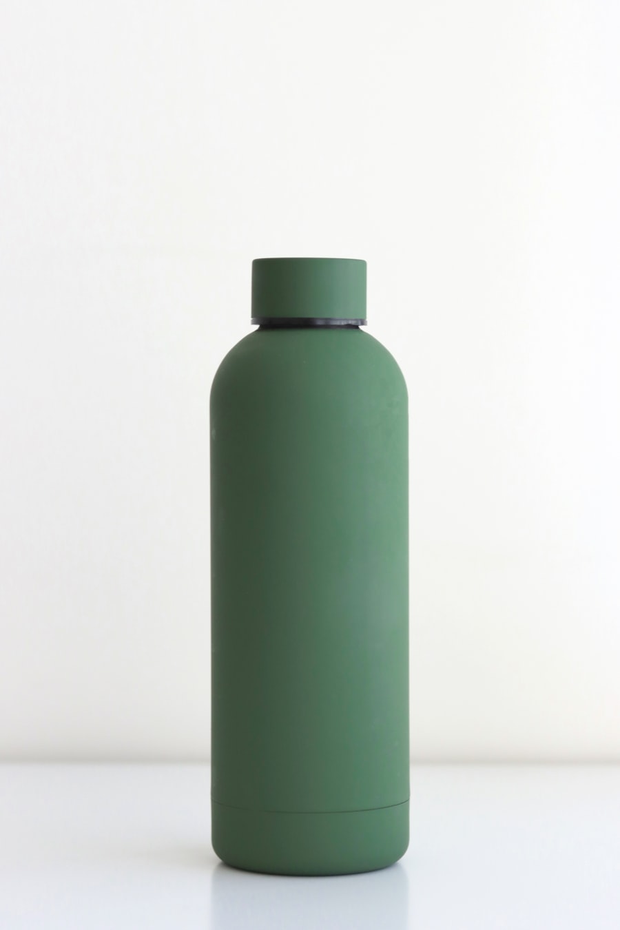 Water bottle with stickers