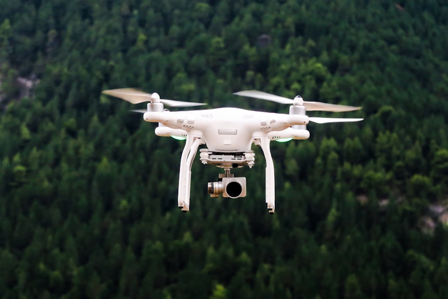 DJI drone (grey)